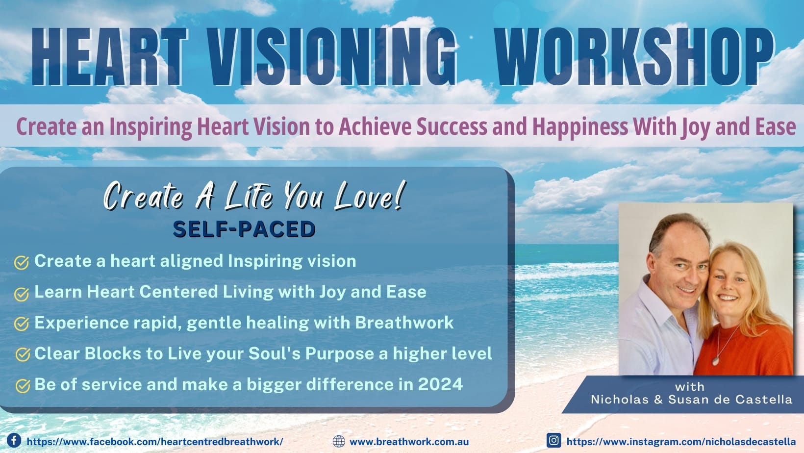 Heart Visioning Workshop - Breathwork Training Online And In-person For ...